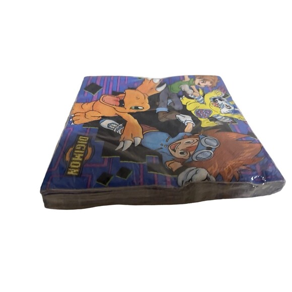 DIGIMON Party Napkins (16) Birthday Party Supplies - Picture 3 of 12
